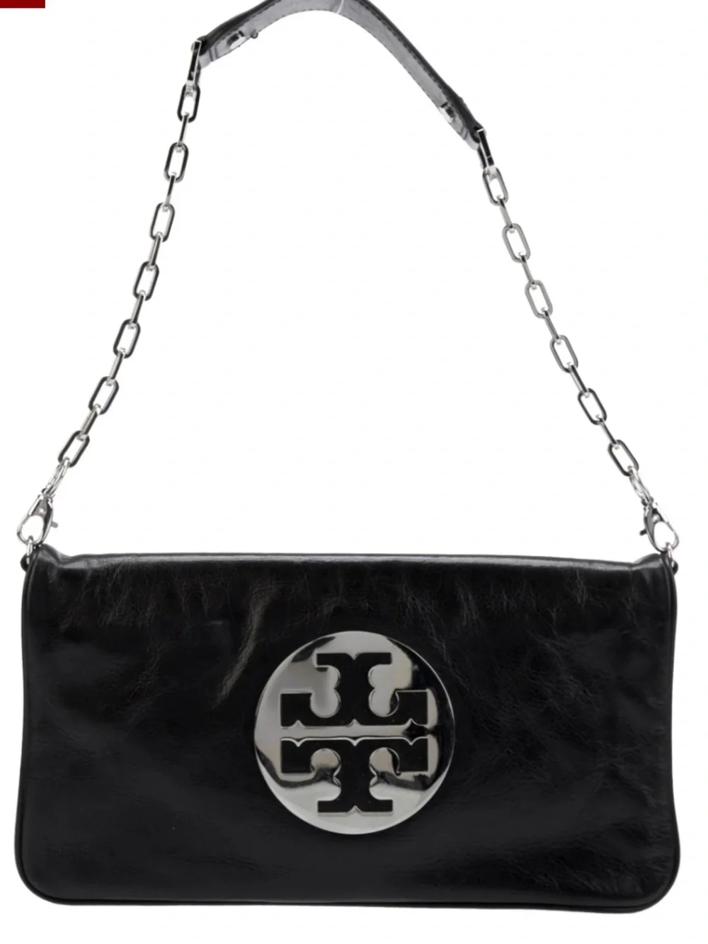 TORY BURCH - chain-link leather shoulder bag
